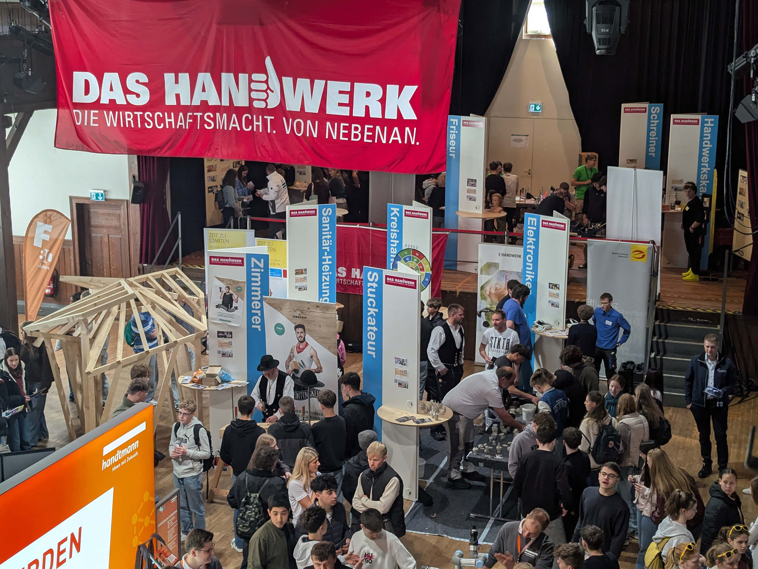 Erfolgreiche Ausbildungsmesse rückt Handwerksberufe in den Fokus